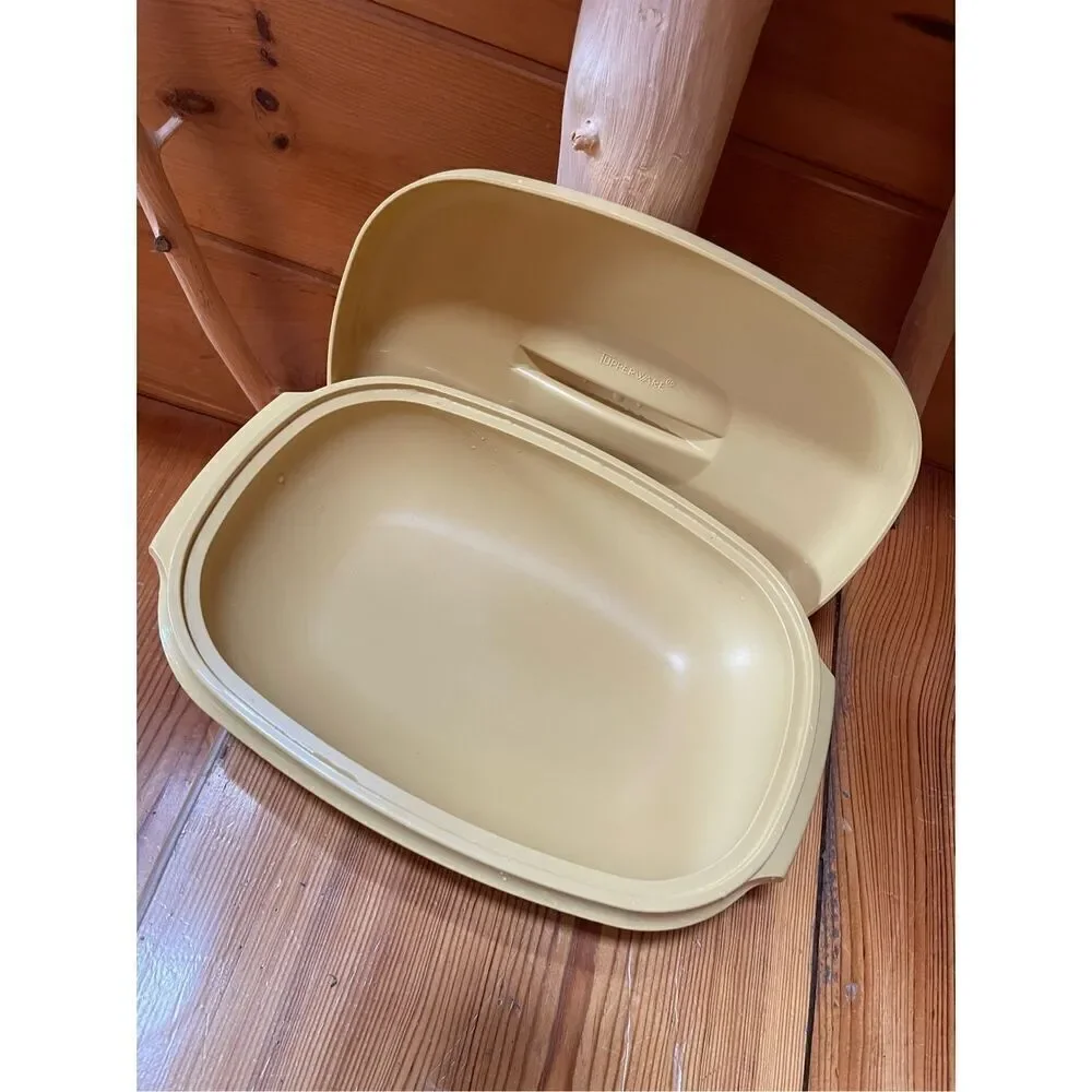 Vintage Tupperware Microwave Food Steamer